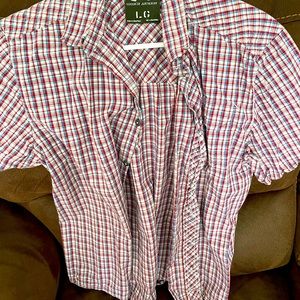Under Armour Short Sleeve button down size L